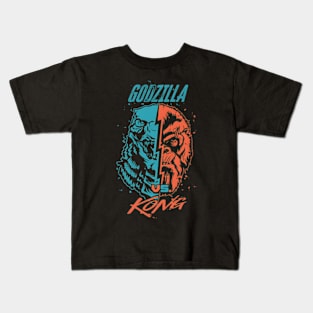 GodZilla V Kong Kids T-Shirt